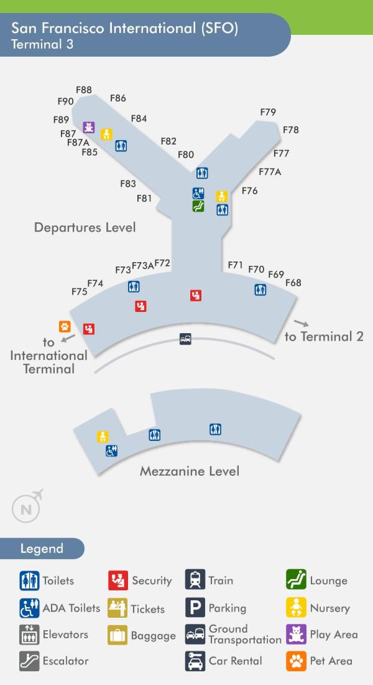 СФО аэровокзал քարտեզի 3