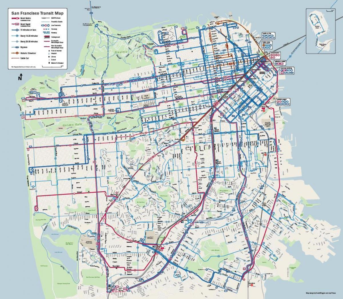 Համակարգային դող Սան Ֆրանցիսկոյում քարտեզի վրա