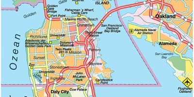 Քարտեզն է East Bay 