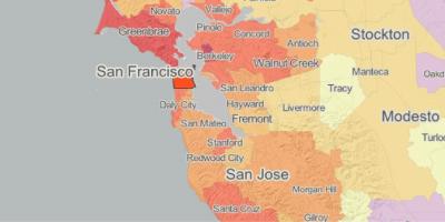 Քարտեզ Mapp Սան Ֆրանցիսկոյում