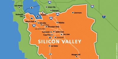 Silicon valley աշխարհի քարտեզի վրա