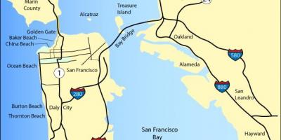 Քարտեզ Սան Ֆրանցիսկոյում անում