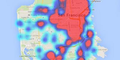 Քարտեզ Սան Ֆրանցիսկոյում cal